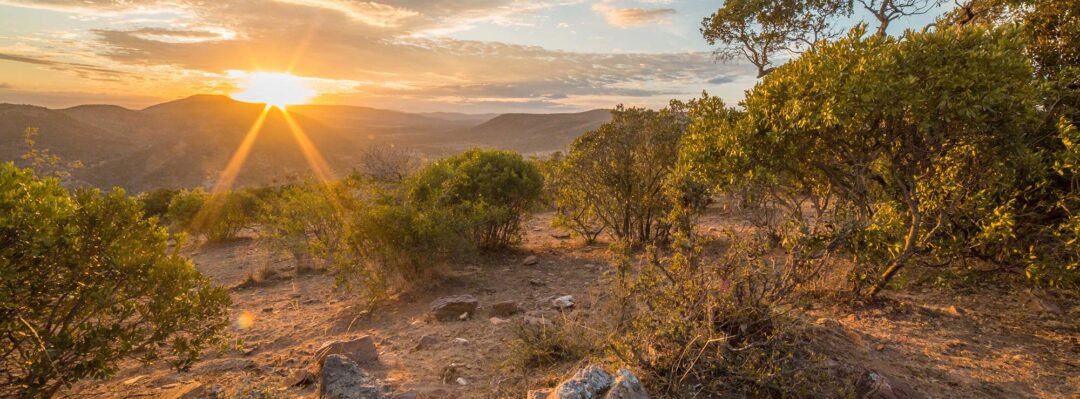 Sunrising over the Masai Mara