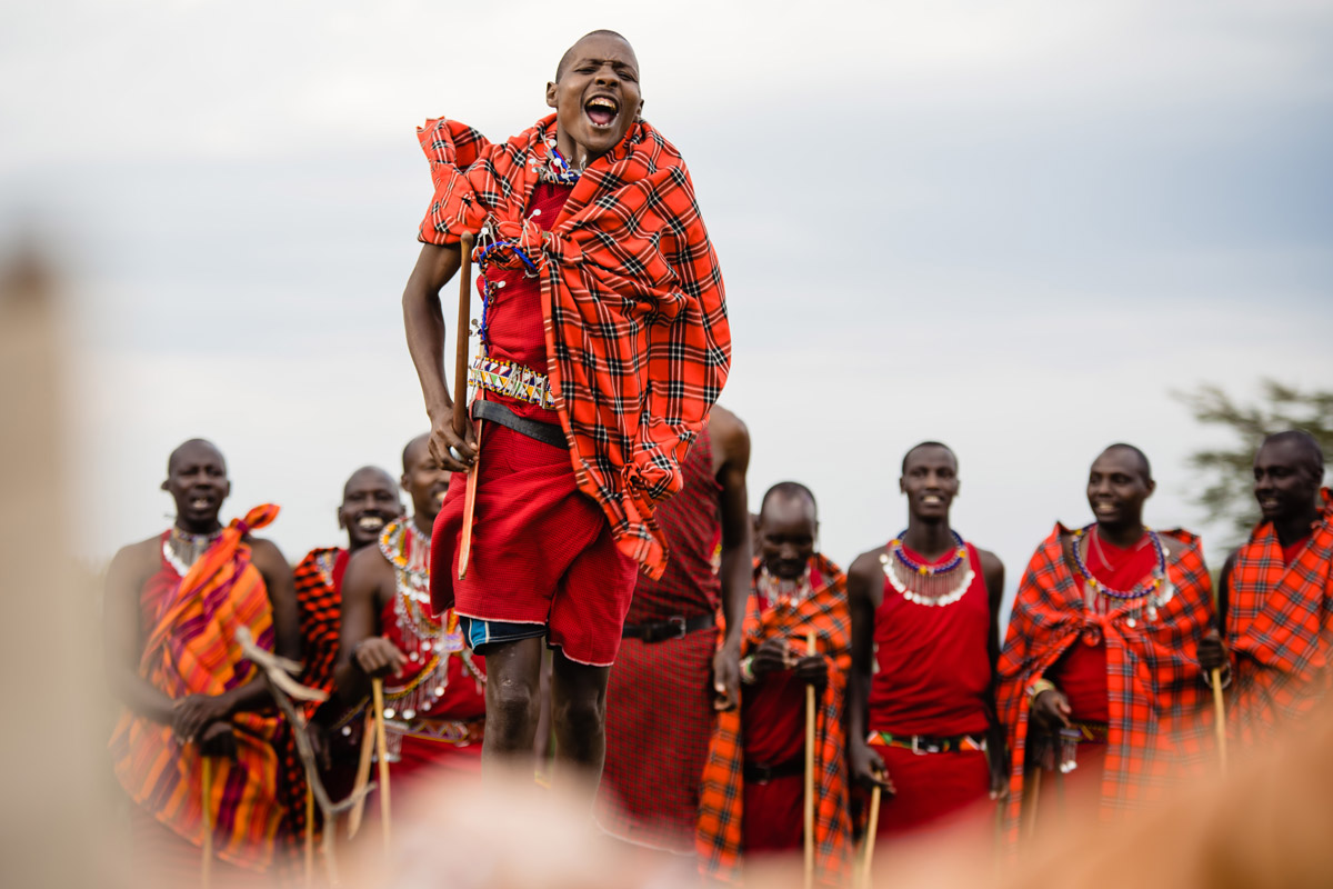 Renewal ceremony with the Masai Mara
