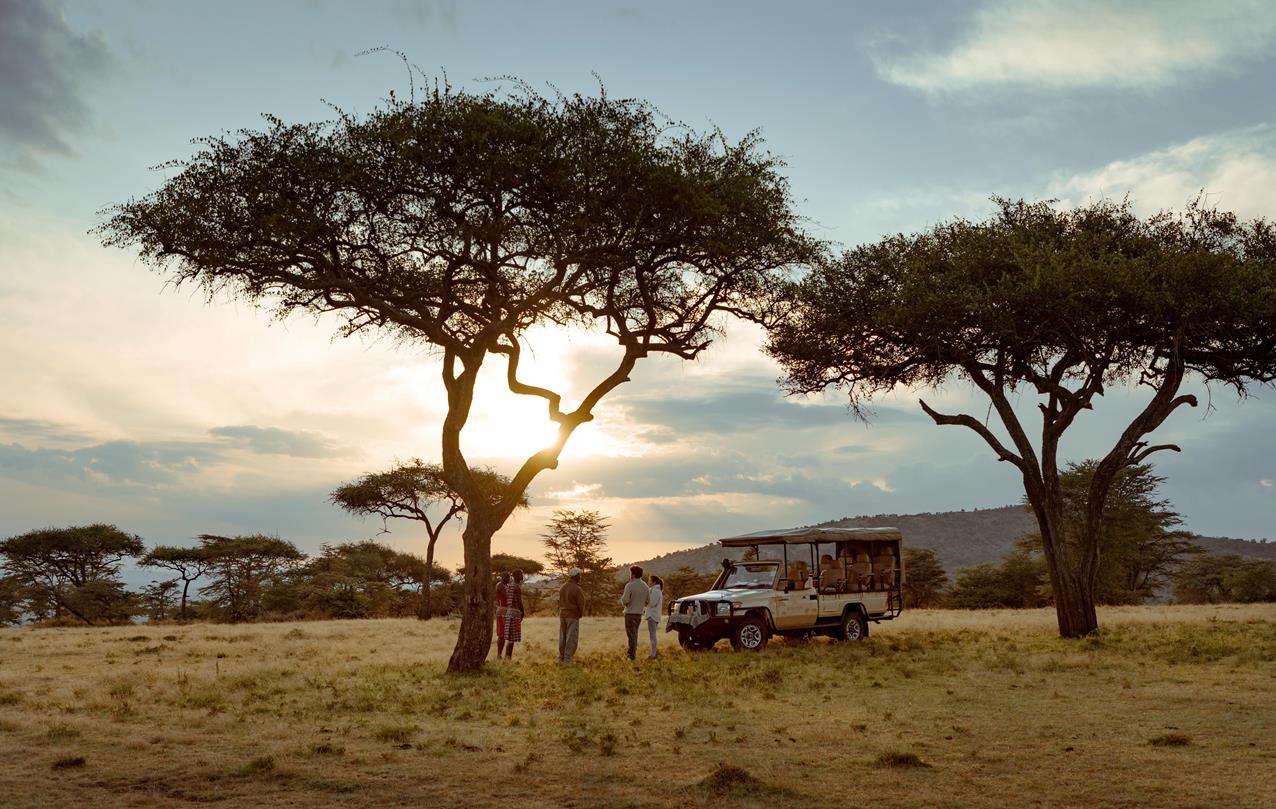 Mara Bushtops sunrise 4x4 safari